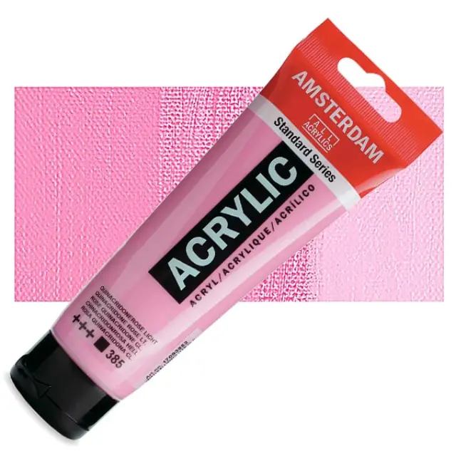 Ακρυλικό Talens Amsterdam 385 Quinacridone Rose Light - 120ml