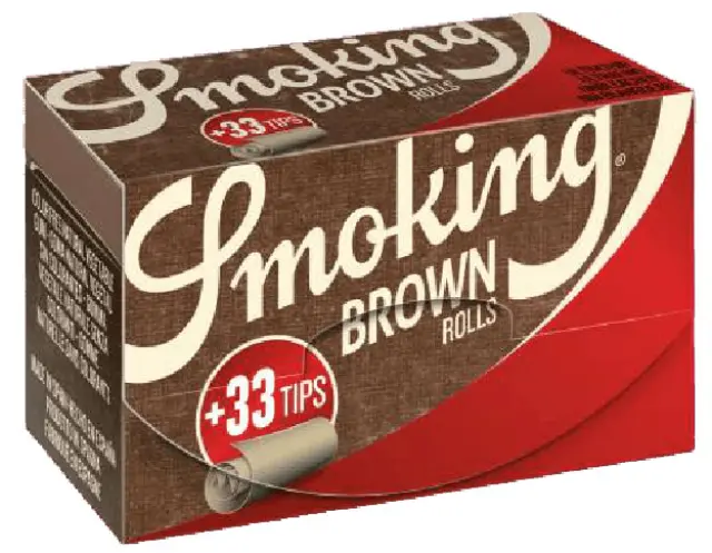 Smoking Rolls Ρολό Brown - 4 Μέτρα + Tips