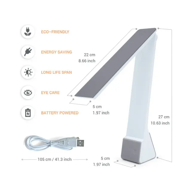 Επιτραπέζιο LED φωτιστικό αφής - 4W YZ-U12B 3