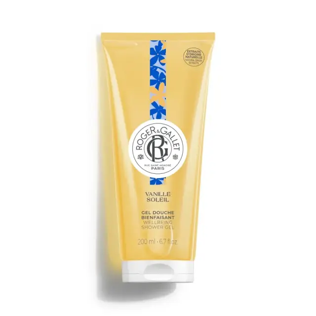 Roger&Gallet Vanille Soleil Shower Gel Αναζωογονητικό Αφρόλουτρο, 200ml