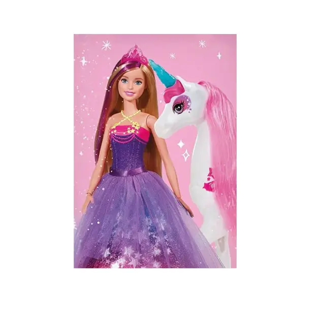 Barbie Born to Dream πετσέτα μπάνιου, πετσέτα θαλάσσης 70x140 cm Βαμβακερή Πολύχρωμο 2
