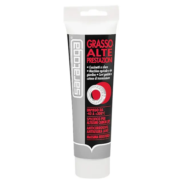 Γράσο Λιθίου για ρουλεμάν 100ml GRASSO ALTE PRESTAZIONI SARATOGA 12157