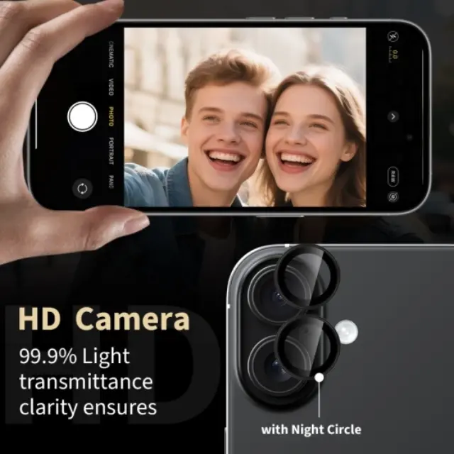 Tech-protect Camring Fit+ Iphone 17 Black 2