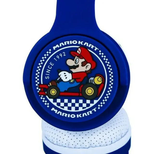 OTL Mario Kart Ενσύρματα On Ear Παιδικά Ακουστικά Μπλε 3