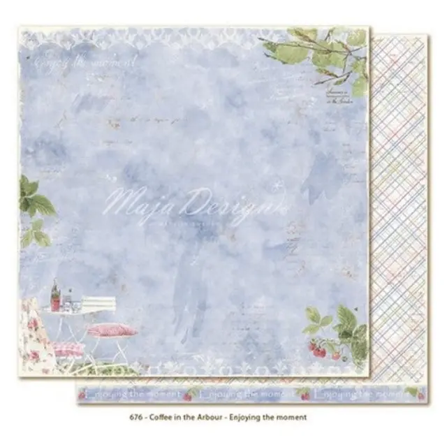 Χαρτί Scrapbooking Maja Collection, Coffee in the Arbour, διπλής όψης