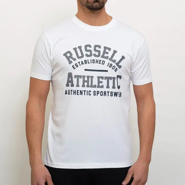 Russell Athletic Crewneck T-shirt (A3007-1-001) - Λευκό - XXL 3