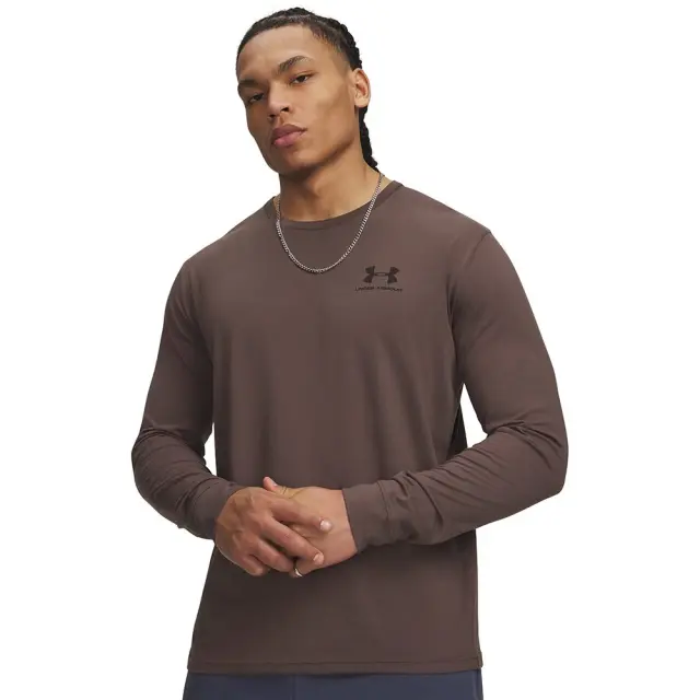 Under Armour Sportstyle Long Sleeve (1329585-200) - Καφέ
