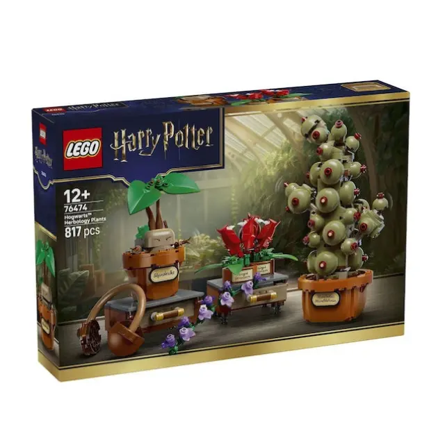 LEGO Harry Potter 76474 - Rośliny z lekcji zielarstwa w Hogwarcie