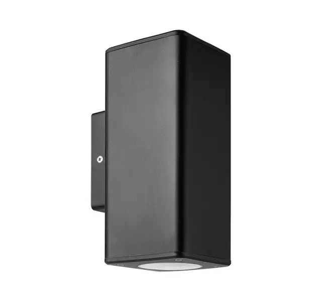 ΣΠΟΤ PC ΕΠΙΤΟΙΧΟ ΔΙΠΛΗΣ ΚΑΤΕΥΘ.ΤΕΤΡΑΓ.D:76mm 2ΧGU10 IP54 ΓΡΑΦΙΤΗΣ