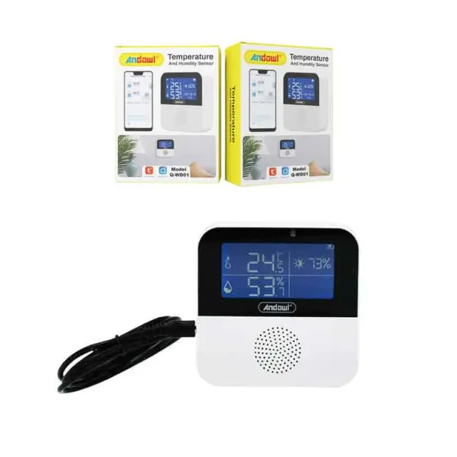 Andowl Θερμόμετρο - Υγρόμετρο Q-WD01 - Temperature And Humidity Sensor 075902