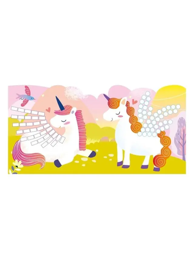 AVENIR Mosaic Junior Μονόκερος ΠΟΛΥΧΡΩΜΟ - One Size 3