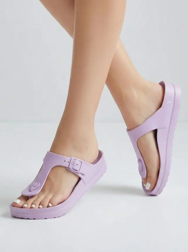 Sun&Fun Πέδιλα Γυναικείο Eva/Αδιάβροχο Μωβ SAF/15524 LILAC 2