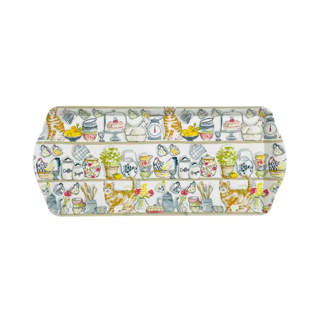 Ulster Weavers Δίσκος Σερβιρίσματος / Melamine Tray: Pantry Cats