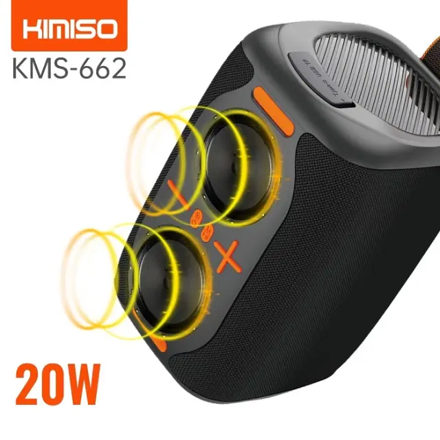Ασύρματο ηχείο Bluetooth - KMS-662 - 266627 - Orange 2