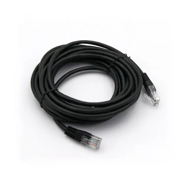ΚΑΛΩΔΙΟ UTP Cat5e ΧΑΛΚΟΥ(CU) 4x2x7*0.16mm 5m PRO ΜΑΥΡΟ