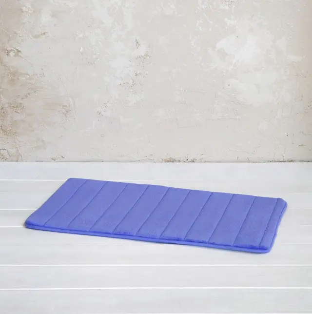 Πατάκι Μπάνιου 50X80 Polyester Kocoon Soft - Blue