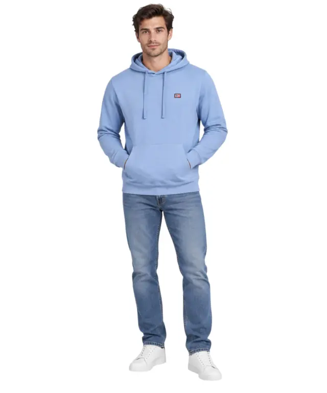 Norway Nautical School - Ανδρική Φούτερ Μπλούζα 852741-DENIM Μπλε 2