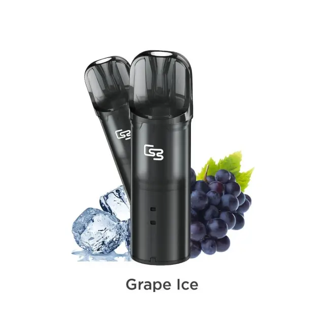 Geek Bar Elite 20mg 2ml Prefilled Δεξαμενή 2τεμ Grape Ice