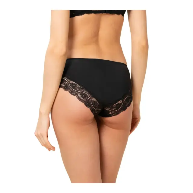 Triumph Γυναικείο Slip Lovely Micro Hipster, Χρώμα Μαύρο 2