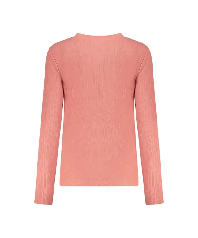 North Sails - Γυναικείο Πουλόβερ Ribbed jersey Henley top 093581-000-0182 Ροζ 2