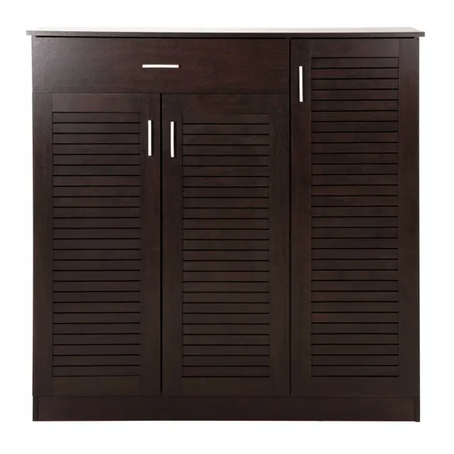 ΠΑΠΟΥΤΣΟΘΗΚΗ-ΝΤΟΥΛΑΠΑ FB99607.01 ΜΕΛΑΜΙΝΗ WENGE 120x37,5x121,5Υεκ. 3