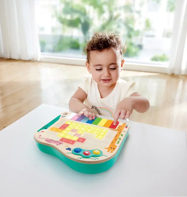 Hape Early Melodies Ξύλινο Πιάνο Pixel 3