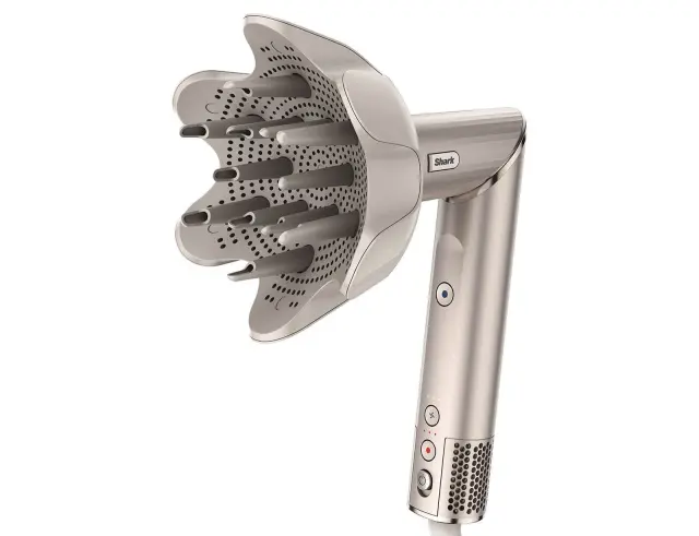 Styler & Σεσουάρ Μαλλιών Shark 5 σε 1 Shark FlexStyle® με ισχύ 1650W και 3 θερμοκρασίες - ΧρυσόHD446SLEU 3