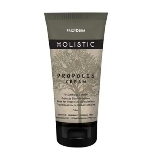 Frezyderm Holistic Propolis Cream Κρέμα Πρόπολης Προσώπου & Σώματος για Ερεθισμένο Δέρμα & Ενίσχυση της Δερματικής Άμυνας, 50ml