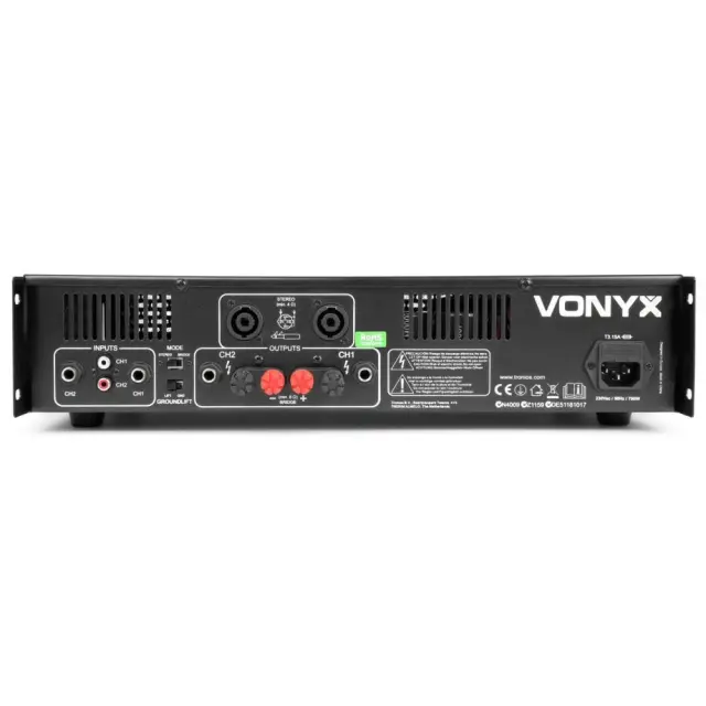 VONYX VXA-2000 II ΤΕΛΙΚΟΣ ΕΝΙΣΧΥΤΗΣ 2