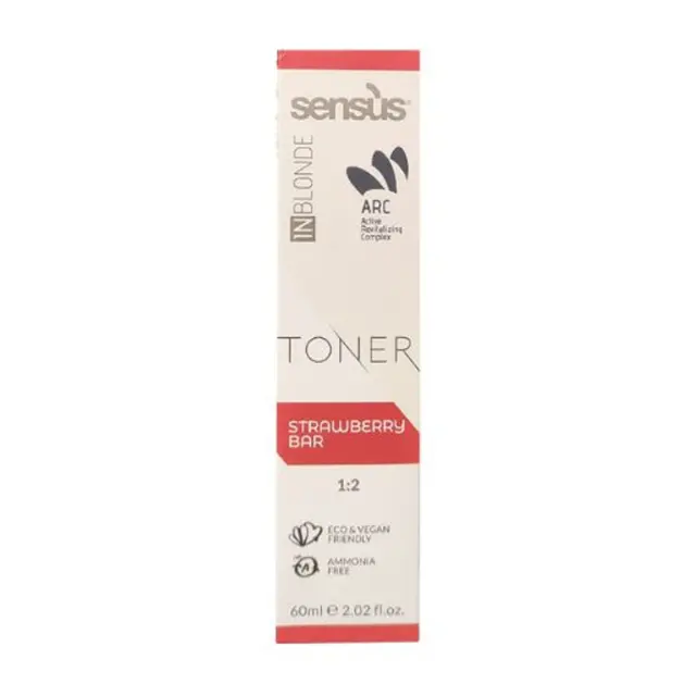 Sensus Inblonde Toner - Strawberry Bar 60ml - (ρεφλέ για ζεστούς ξανθούς τόνους)