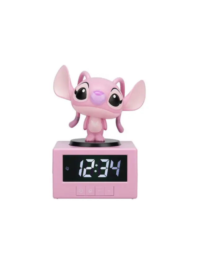 Paladone Ρολόι ξυπνητήρι Disney Lilo and Stitch Angel Icon Alarm Clock PP14987LS 2