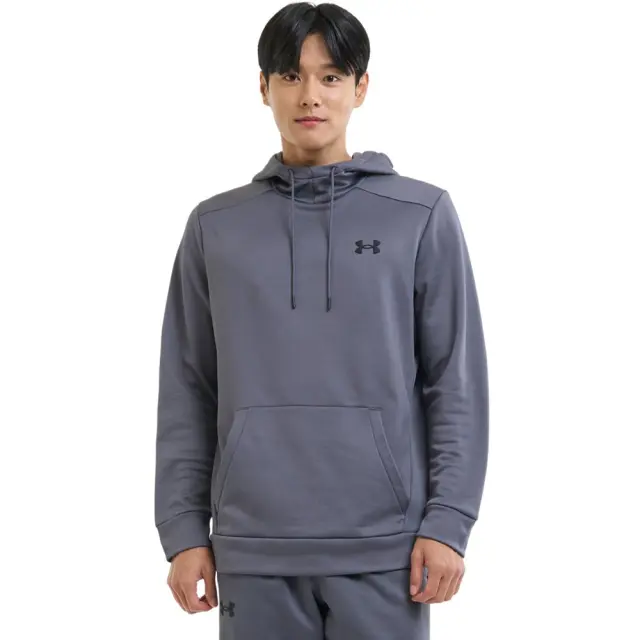 Under Armour Fleece Hoodie (1373353-025) - Ανθρακί