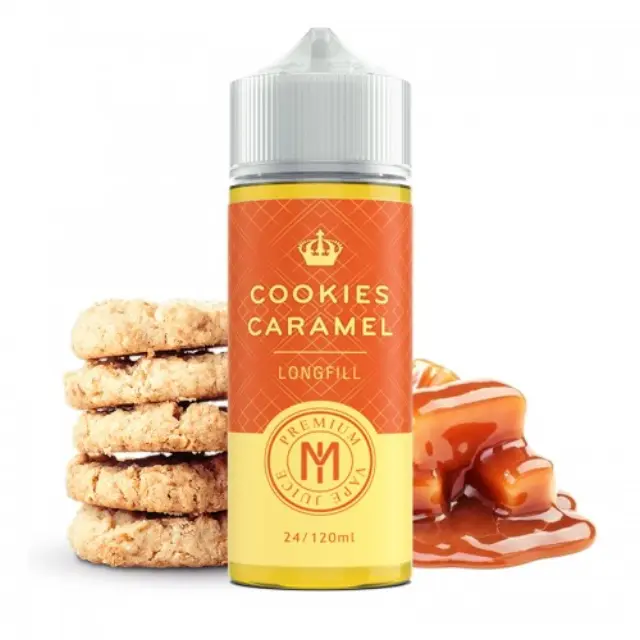 Cookies Caramel 24ml (120ml) - M.I.Juice Flavorshots