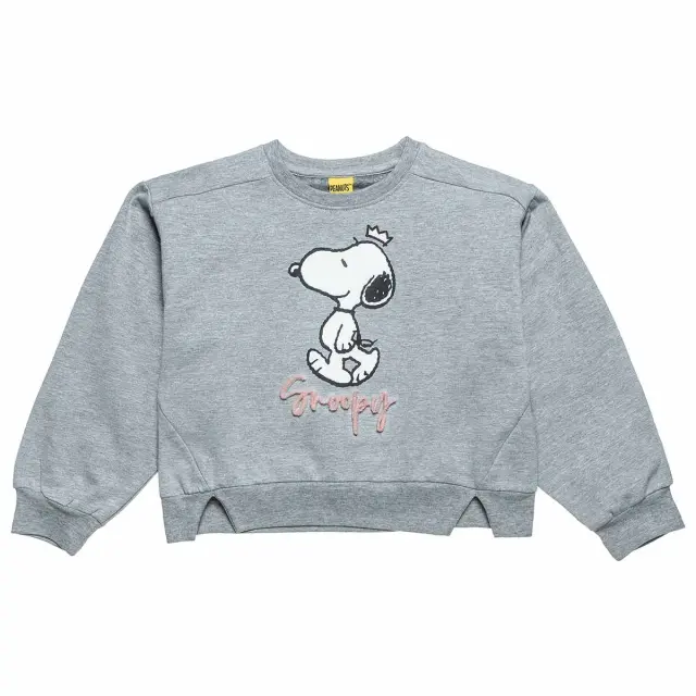 Σετ φόρμας φούτερ Snoopy με ανάγλυφα γράμματα 2