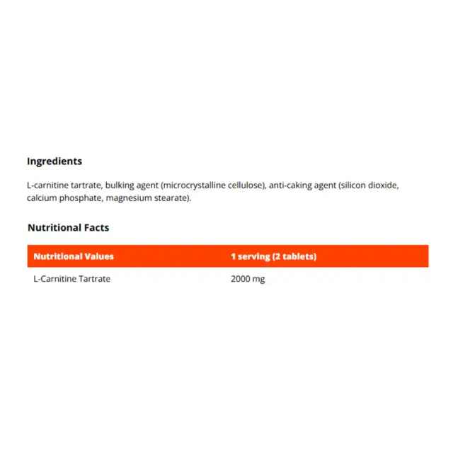 GymBeam Carnitine TABS 2