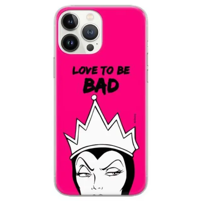 Θήκη Soft TPU Disney Apple iPhone 14 Pro Evil Queen 001 Full Print Ροζ N63970