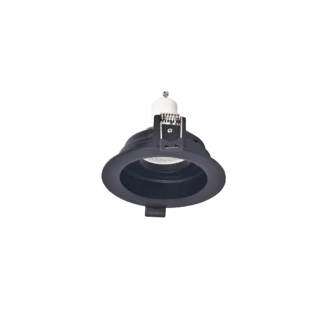Inlight Downlight σποτ GU10 σε μαύρη απόχρωση (X00300B)