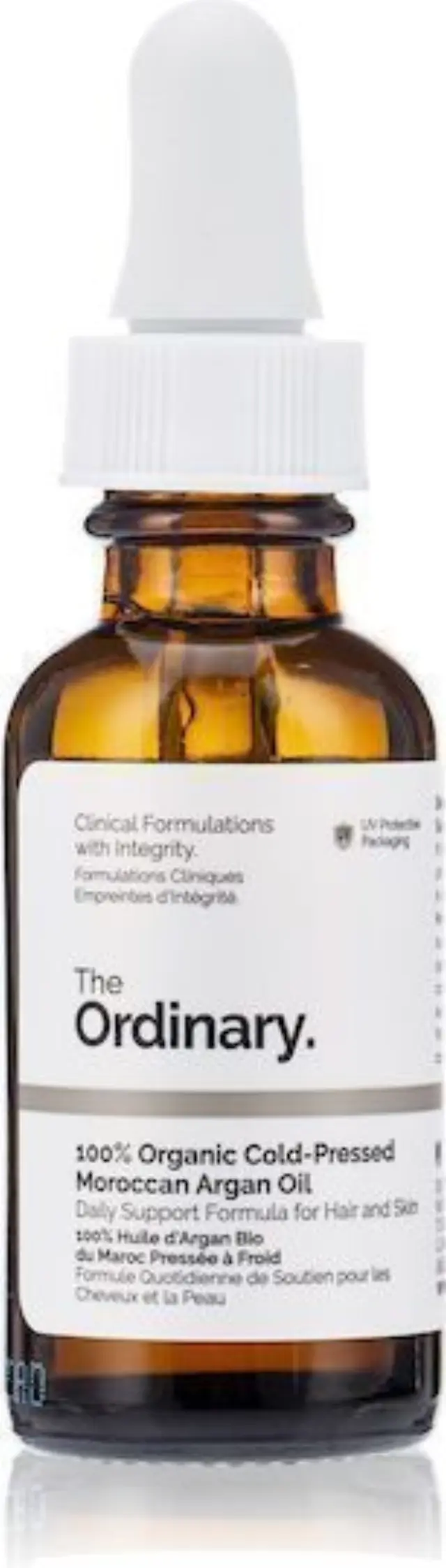 The Ordinary 100% Organic Cold Pressed Moroccan Argan Oil βιολογικό λάδι αργκάν για Μαλλιά και Σώμα 30ml