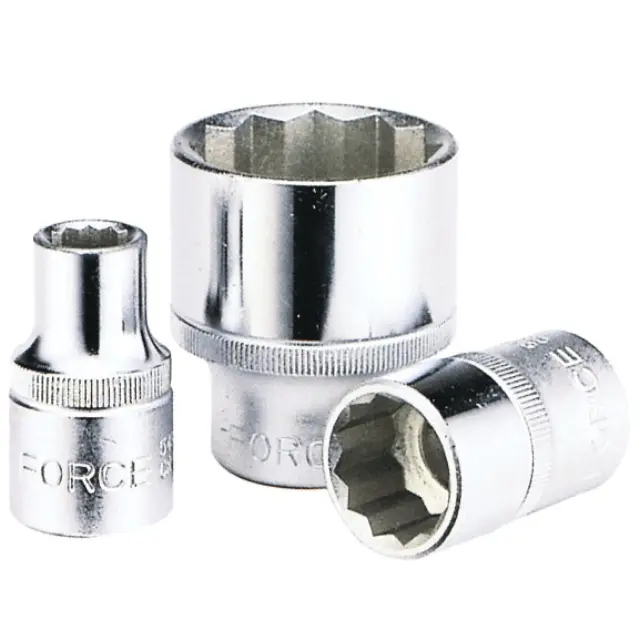 ΚΑΡΥΔ.1/2" 30mm ΠΟΛΥΓΩΝΟ FORCE