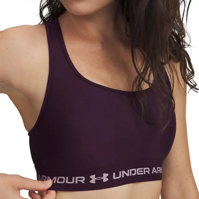 Under Armour Women's Crossback Mid Bra Βιολετί 1361034-526 (Under Armour) 3