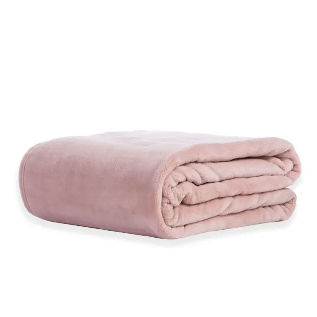 NEF-NEF ΚΟΥΒΕΡΤΑ FLEECE ΜΟΝΗ COSY, 100% ΠΟΛΥΕΣΤΕΡΑΣ - PINK (031659)