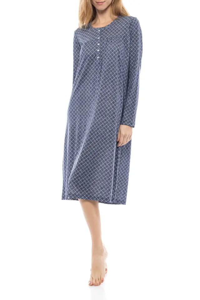 W1124 - Type - NIGHTGOWN CLASSIC BLUE JEAN 2