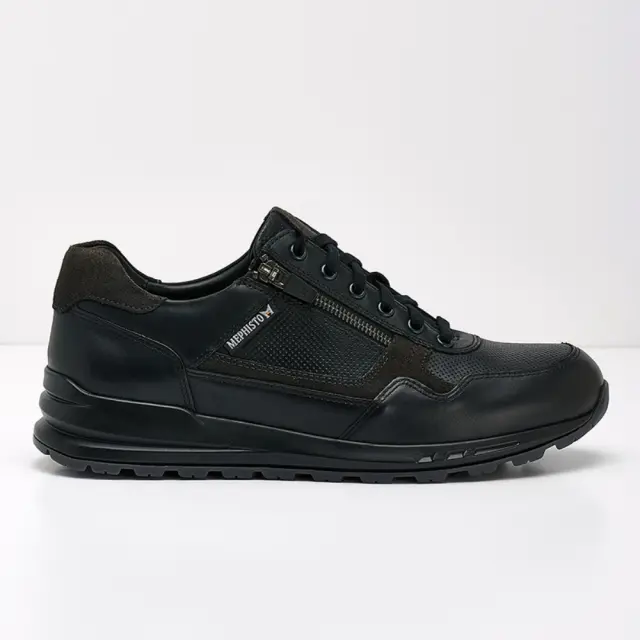 Mephisto Sneakers Ανδρικό δέρμα Μαύρο MEP/BRADLEY BLACK