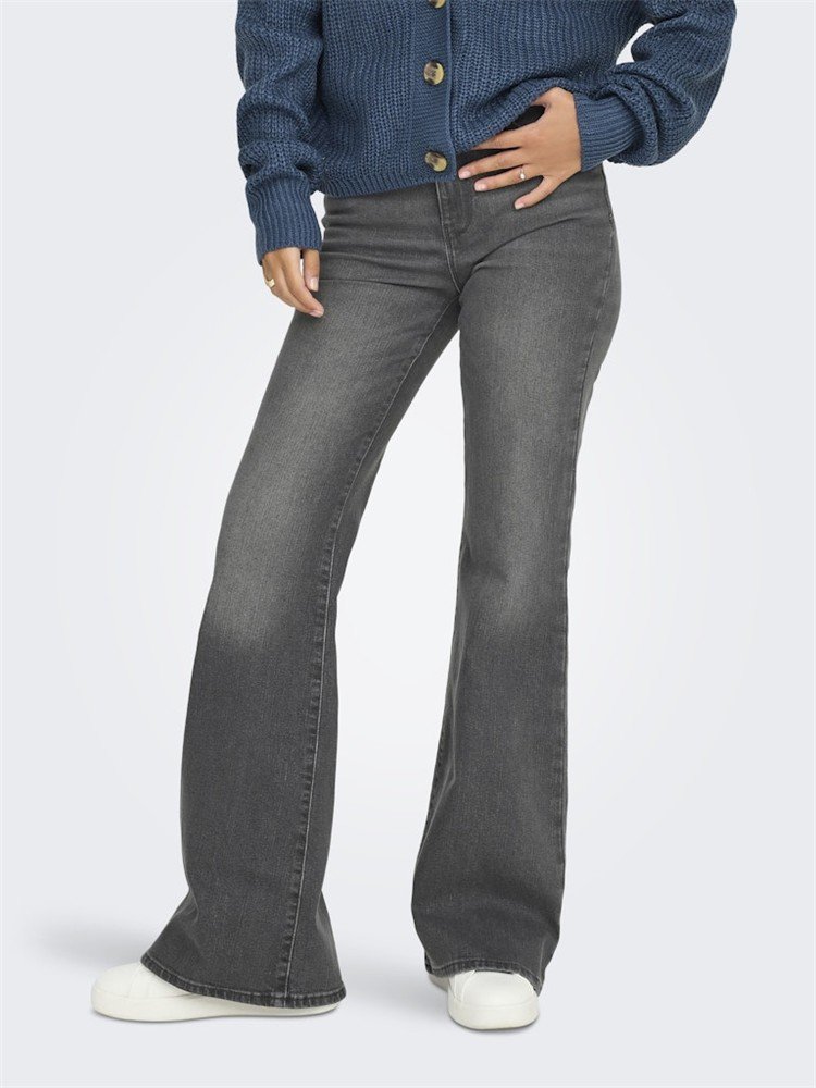 Παντελόνι jeans, Only, ONLHENNI LIFE HW RETRO FLARED DNM - XS