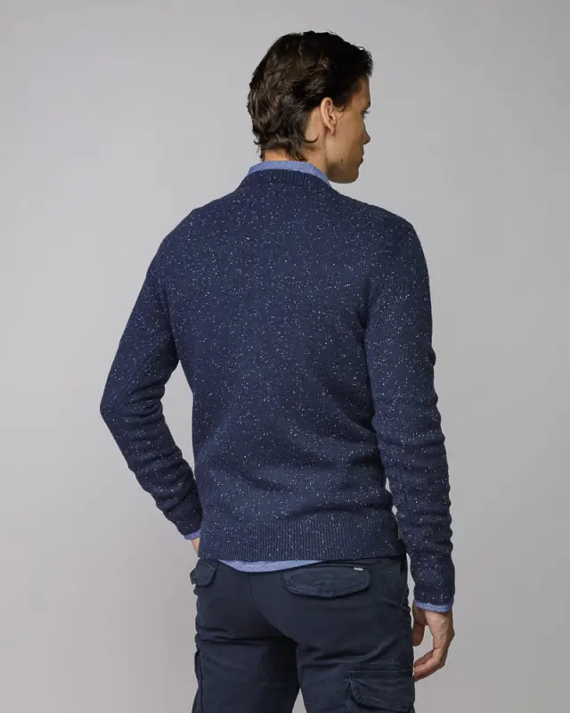 Devergo Ανδρικό Πλεκτό 6035 – Blue - XL 2