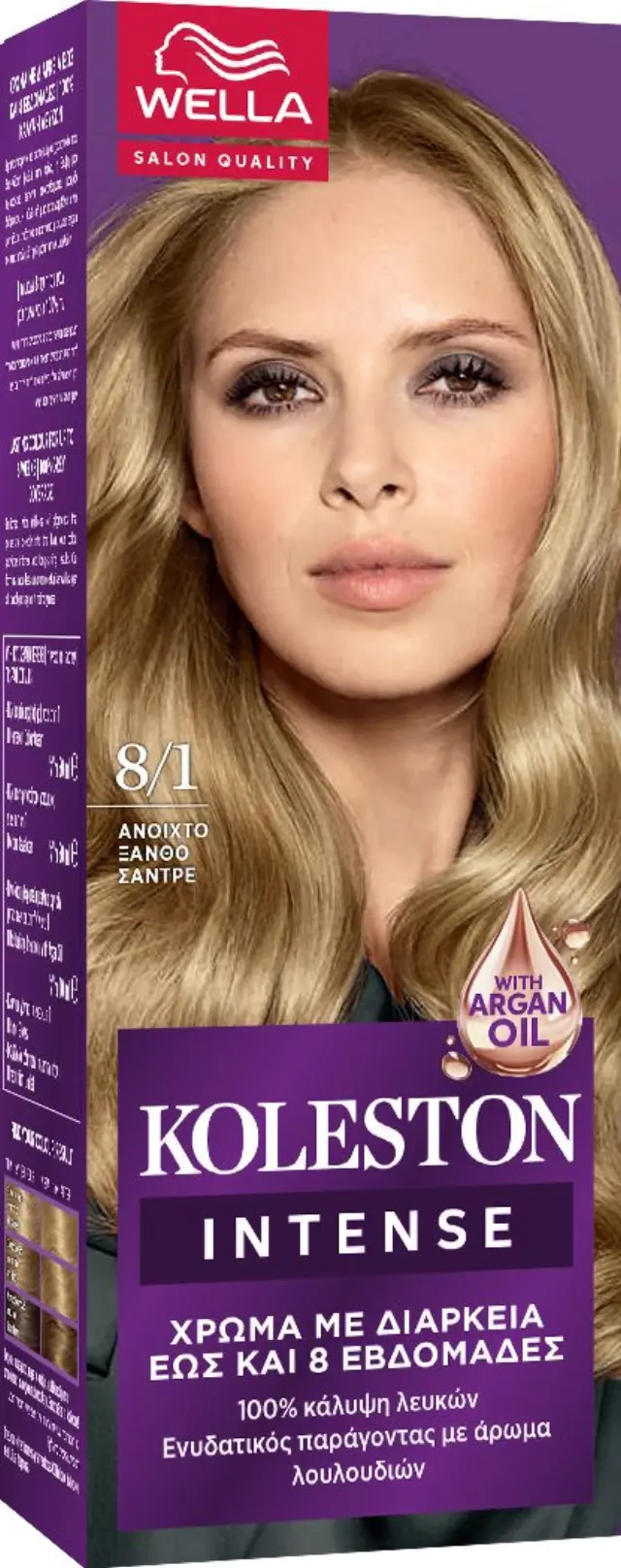 Wella Koleston Mini Kit Ημιμόνιμη Βαφή Μαλλιών - 8/1
