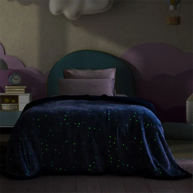 Κουβερτα Ημιδιπλη Luminous Collection 160x220 SPACESHIP Palamaiki - ΗΜΙΔΙΠΛΗ 160 x 220 2