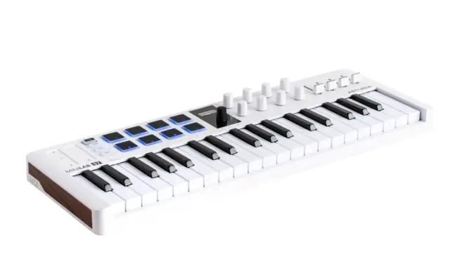 ARTURIA MINILAB 37 MK3 WHITE MIDI KEYBOARD