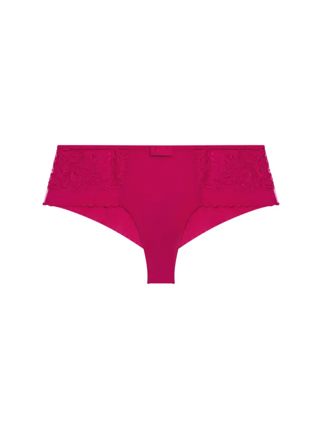 Simone Pérèle Romance Σλιπ Shorty Δαντελένιο Magenta - XL 2