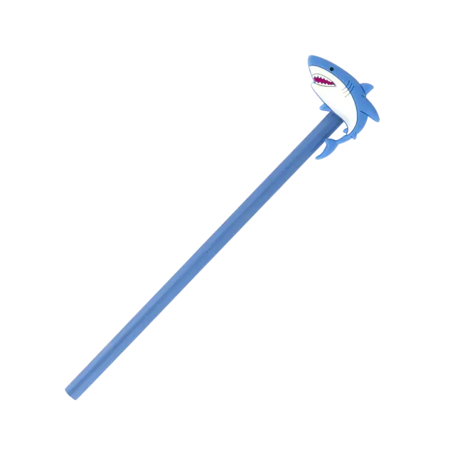 Pylones Μολύβι με διακοσμητικό Ζωάκια: Ani-Pencil (6 σχέδια) Shark